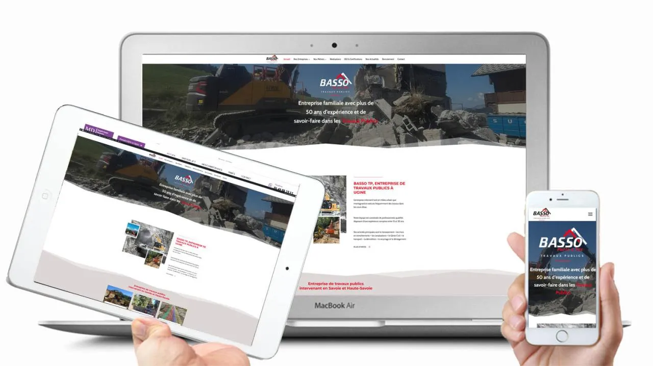 Creation de site internet à albertville